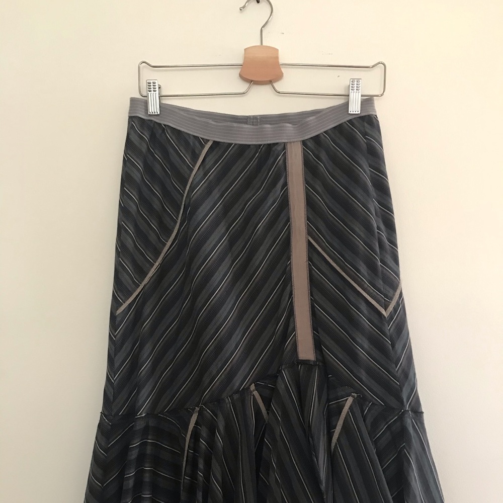 Skirt with asymmetrical detail